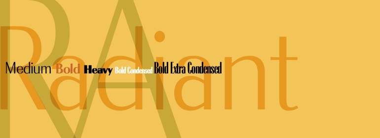 Radiant Font Free Download