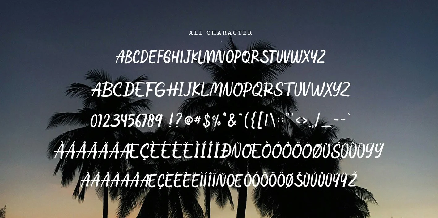 Radiant Sunset Font