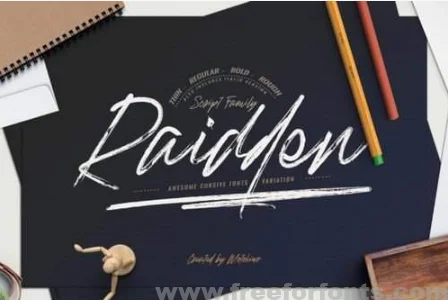 Raidden Family Font Free Download