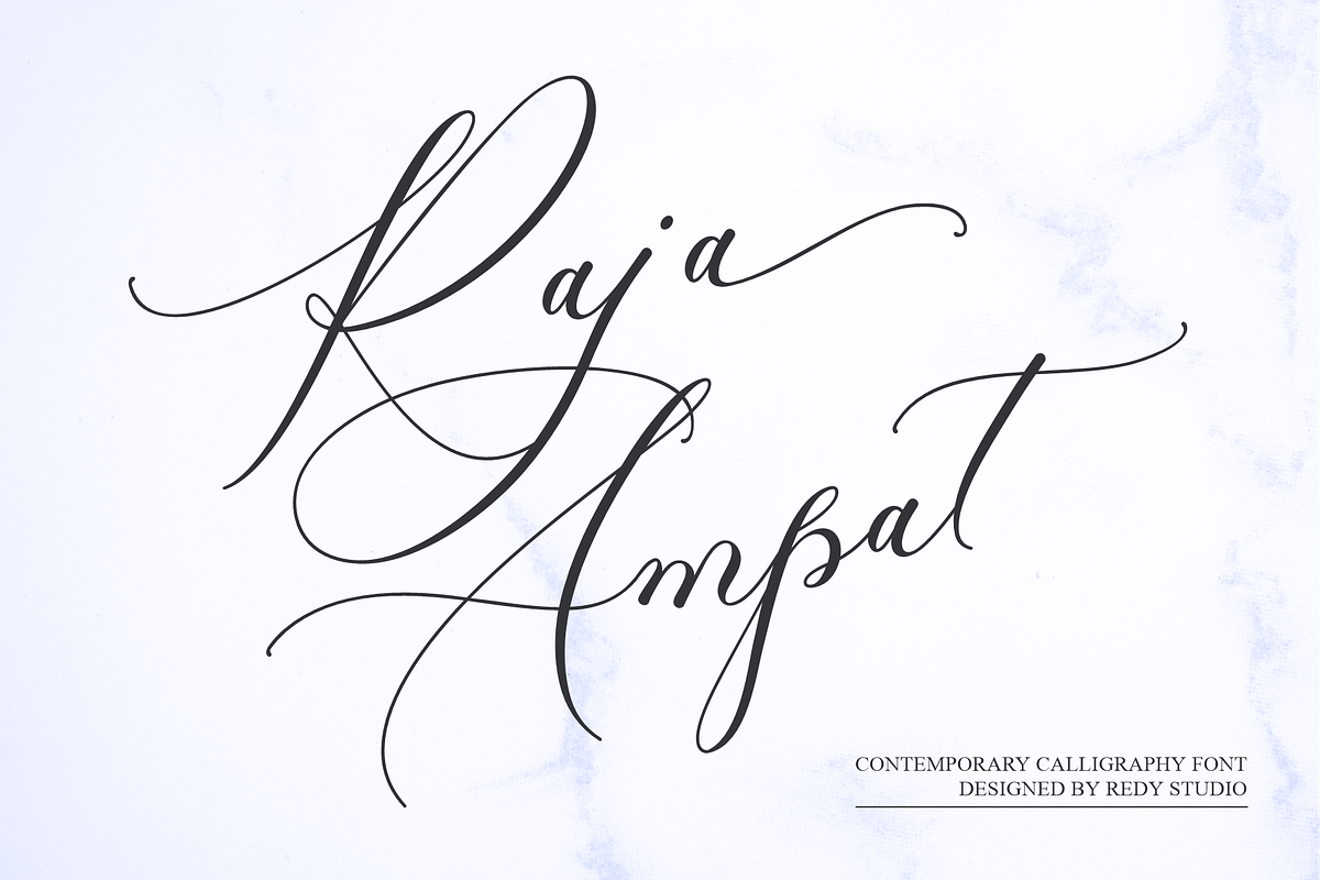 Raja Ampat – Modern Wedding Fonts Free Download Free Download