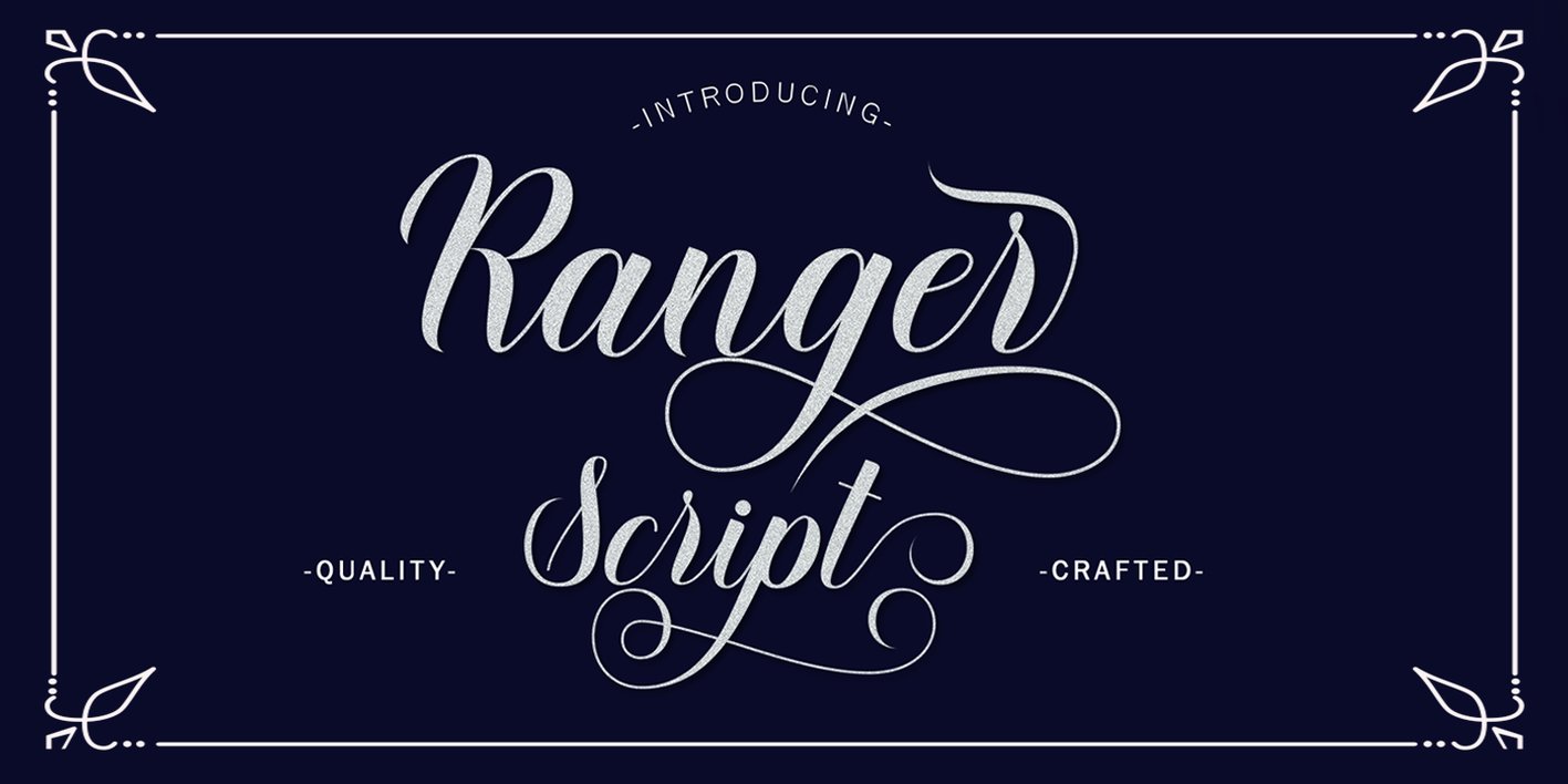 Ranger Script Font Free Download