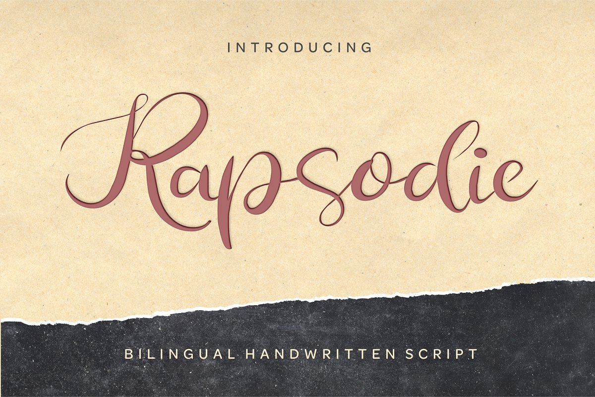 Rapsodie Font Free Download