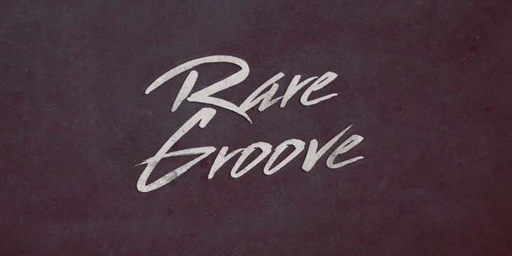 Rare Groove Font Free Download