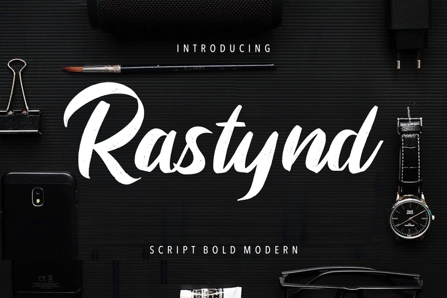 Rastynd Script Bold Modern Font Free Download