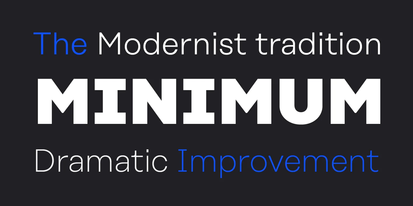 Rational Font