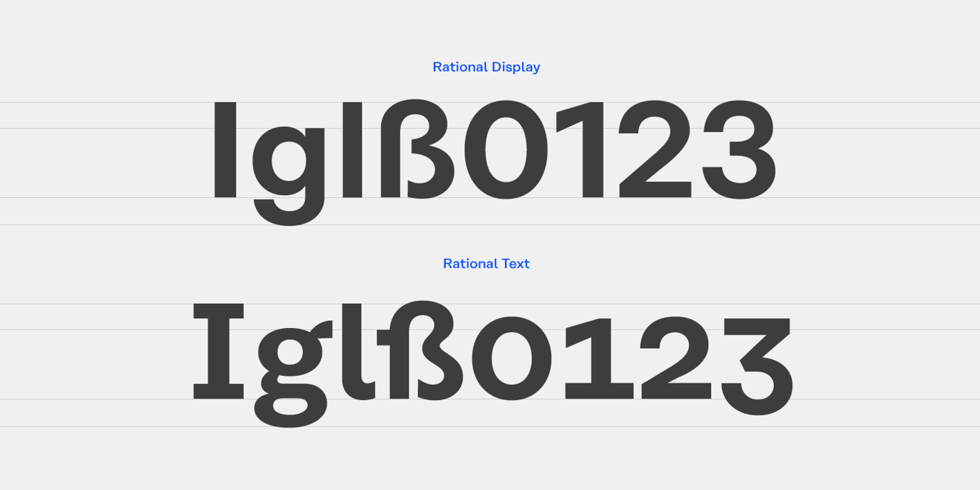 Rational Font Free Download