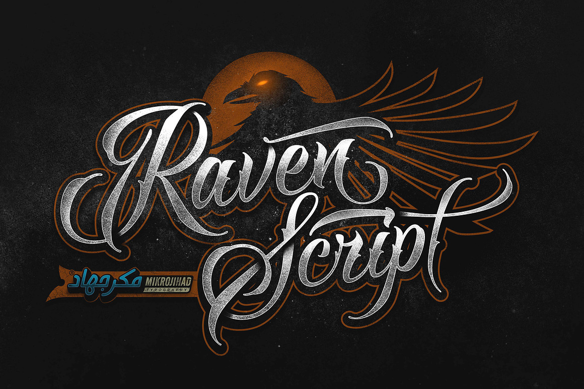 Raven Script Font Free Download