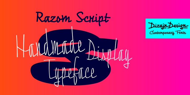 Razom Script Font Free Download