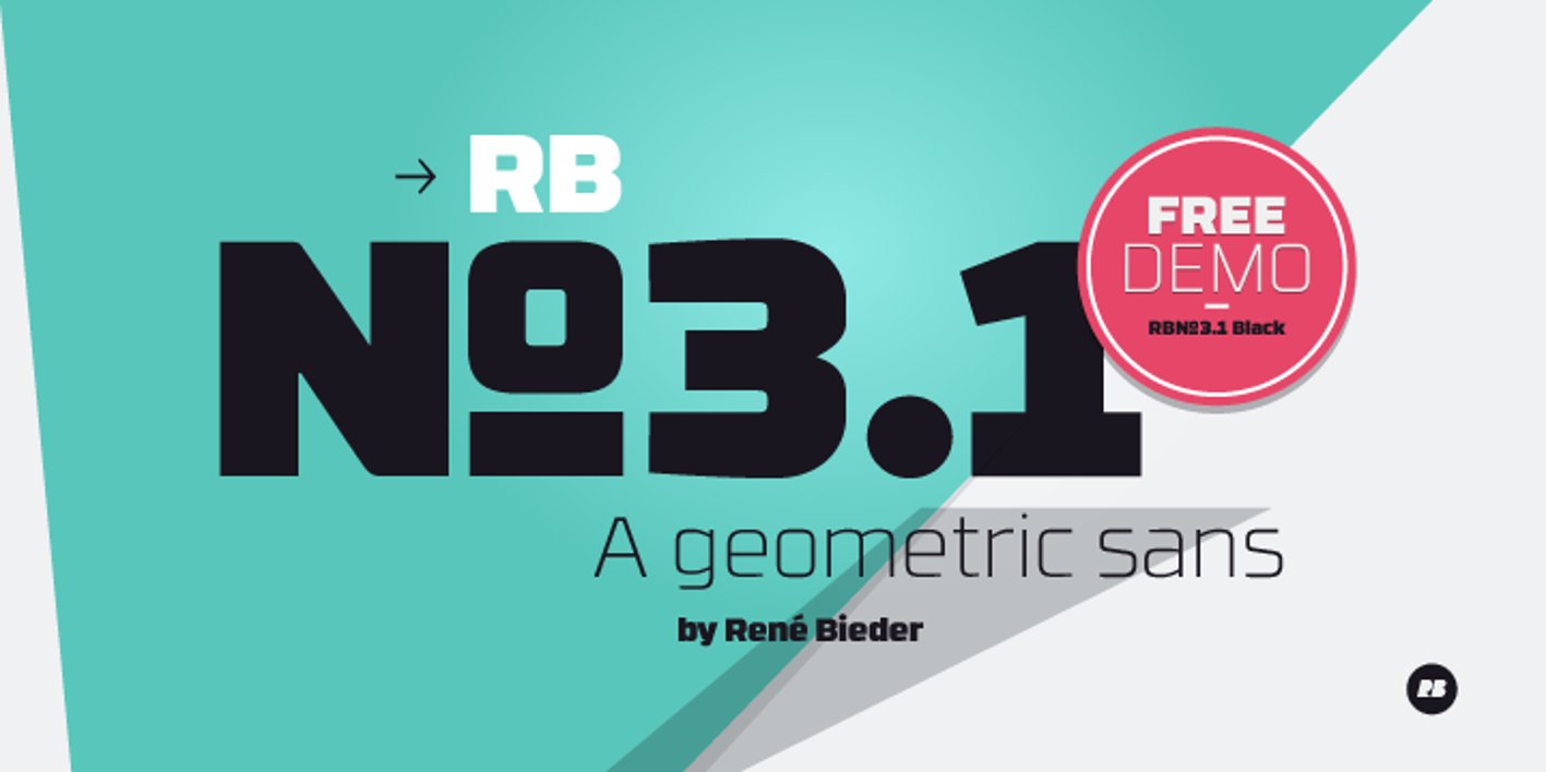 RBNo3.1 Font Free Download