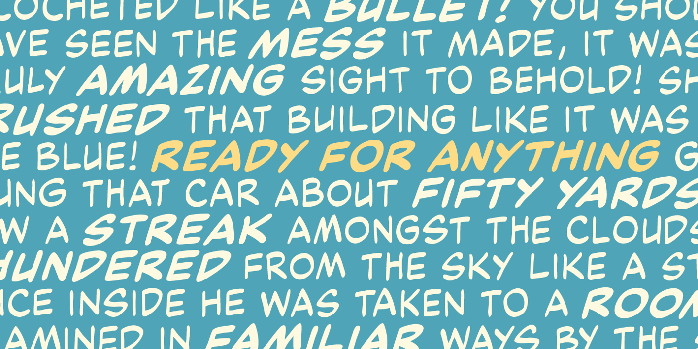 Ready For Anything BB Font Free Download