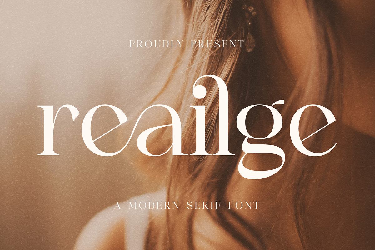 Reailge Modern Serif Font Free Download Free Download