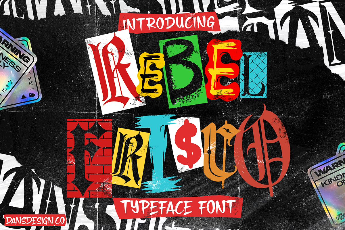 REBEL FRISCO Graffiti Urban Y2k Font Free Download Free Download