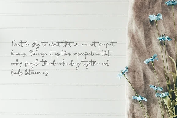 Rebettina Monoline Script Font