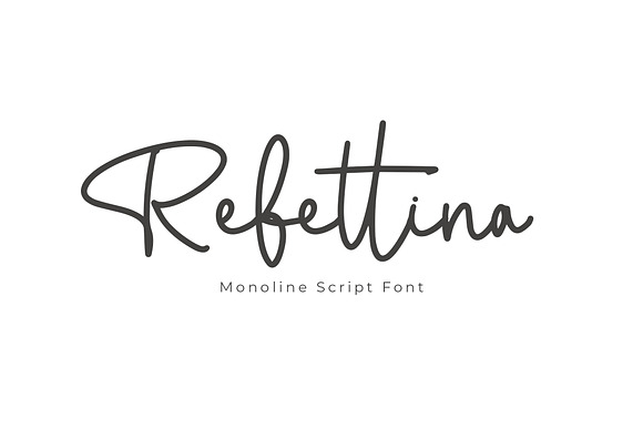 Rebettina Monoline Script Font Free Download