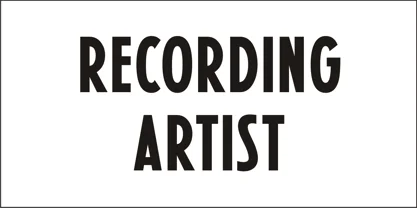 Recording Artist JNL Font