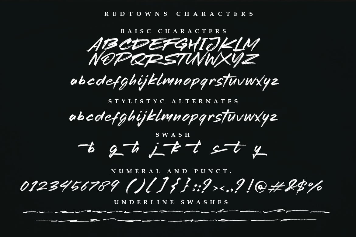 Redtown Font Free Download