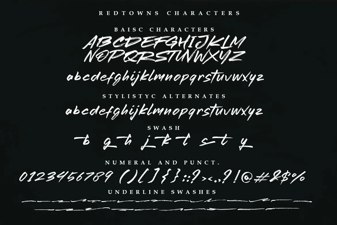 Redtown Font