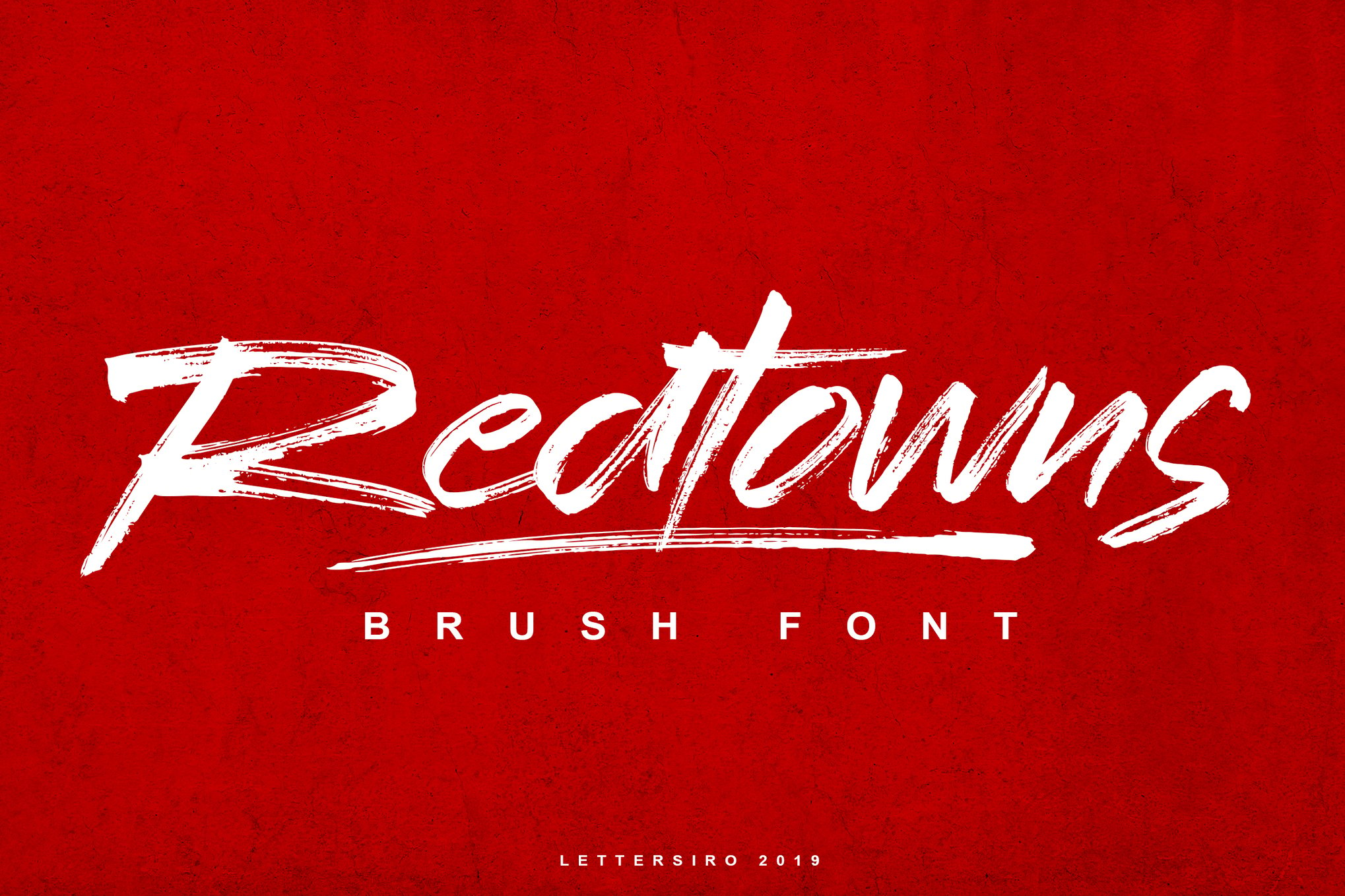 Redtown Font Free Download