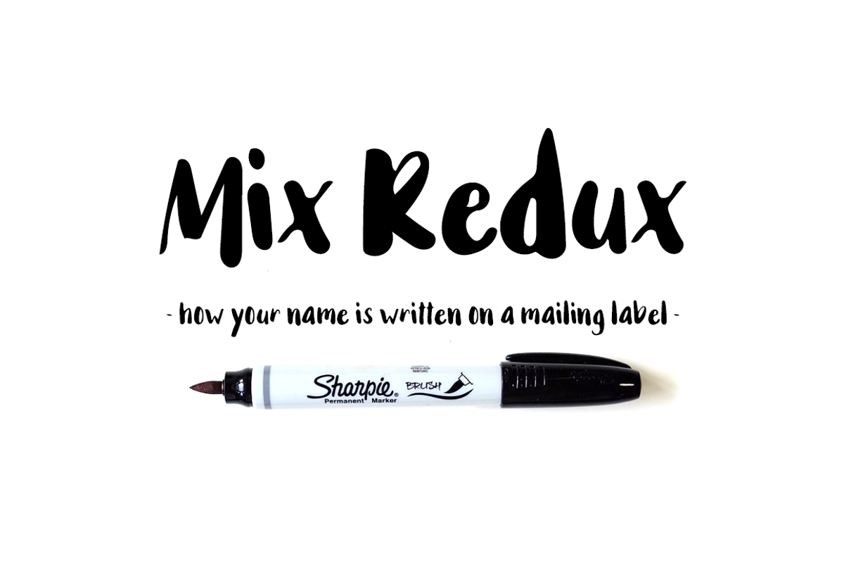 Redux — A Handwritten Font Free Download Free Download