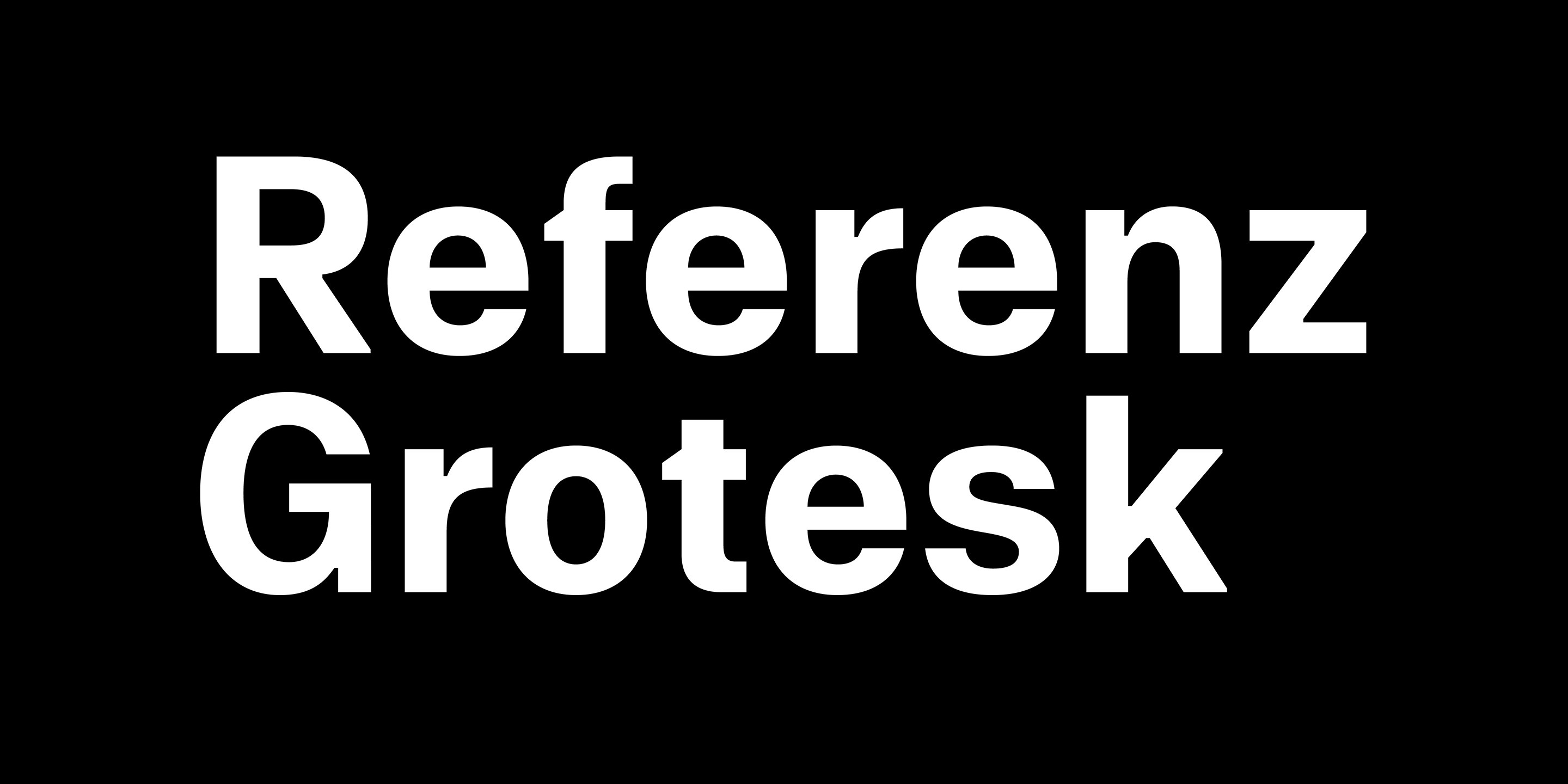 Referenz Grotesk Free Download Free Download