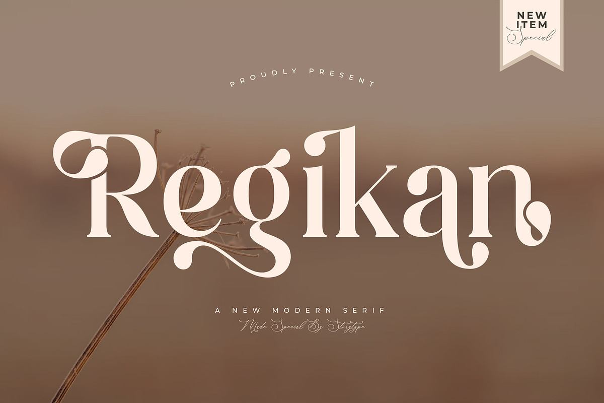 Regikan A New Modern Serif Font Free Download Free Download