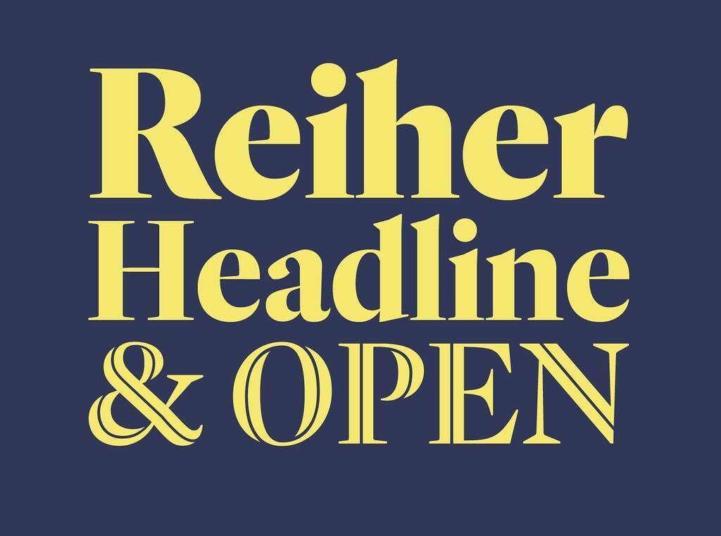 Reiher Font Free Download