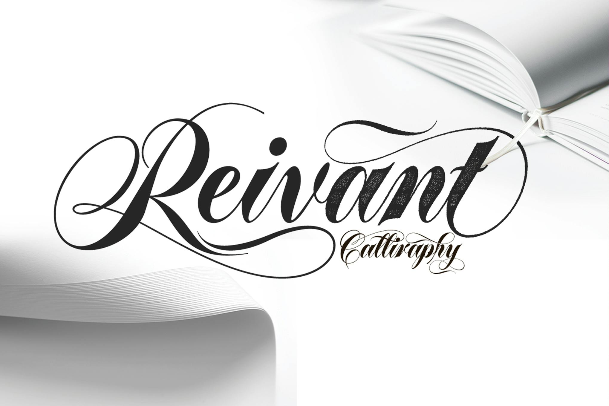 Reivant Wedding Calligraphy Font Free Download