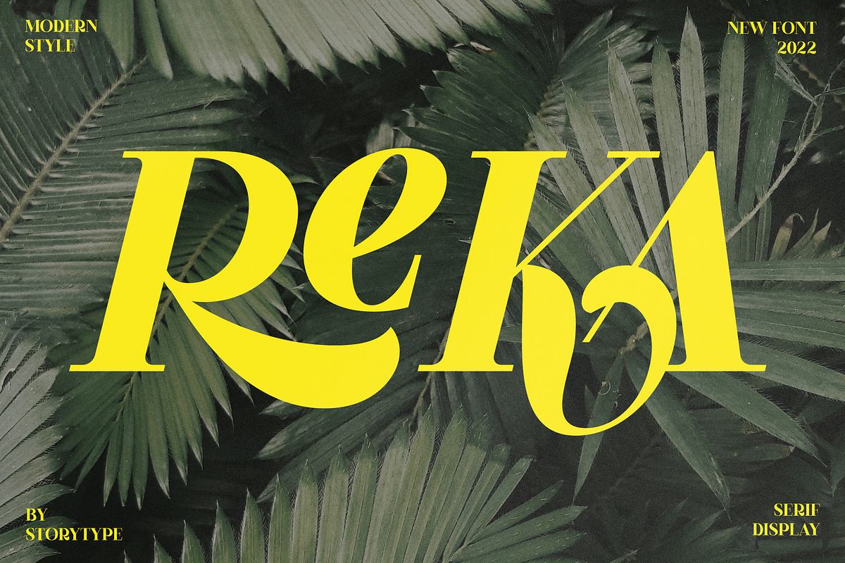 Reka Modern Display Font Free Download Free Download