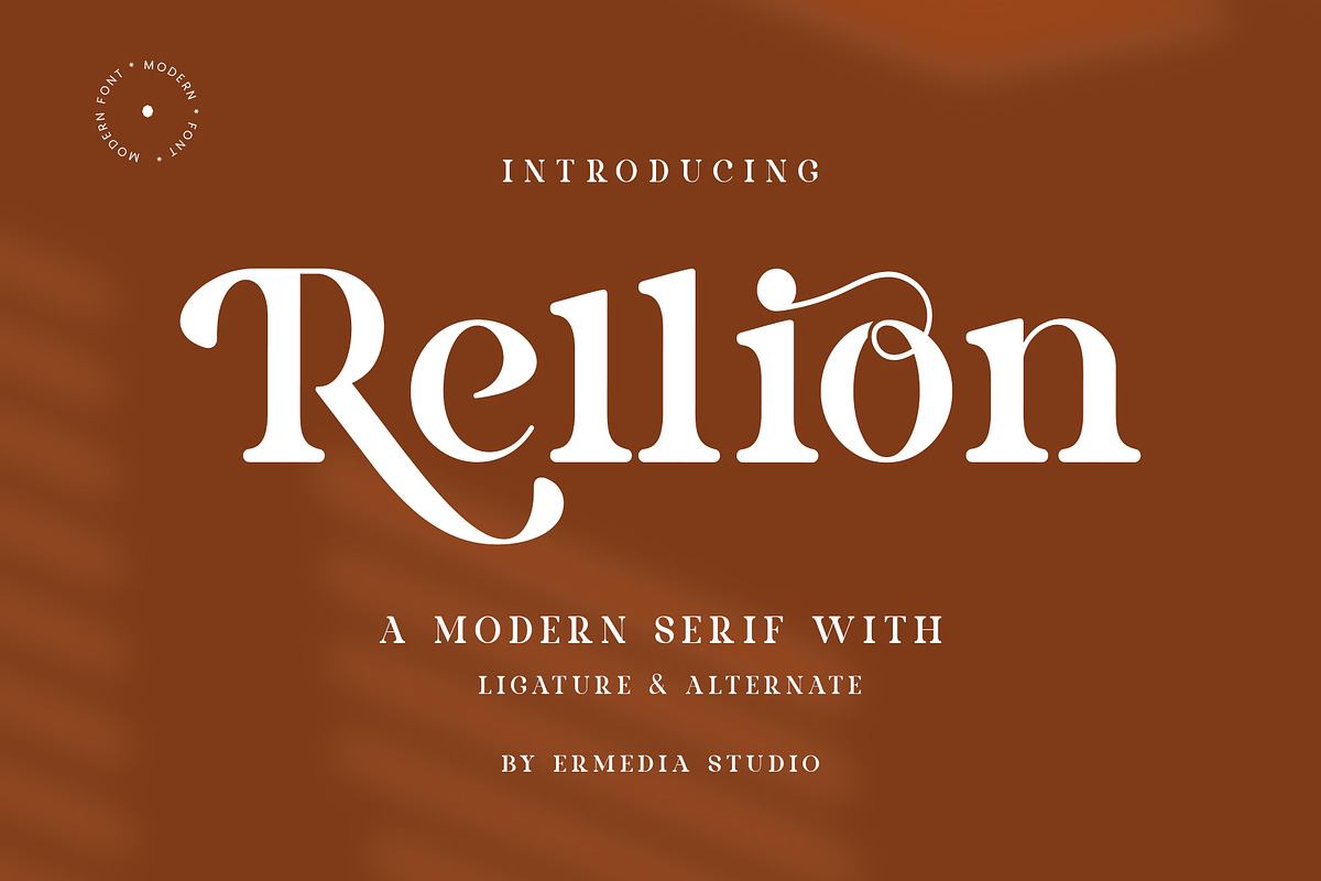 Rellion Serif Font Free Download Free Download