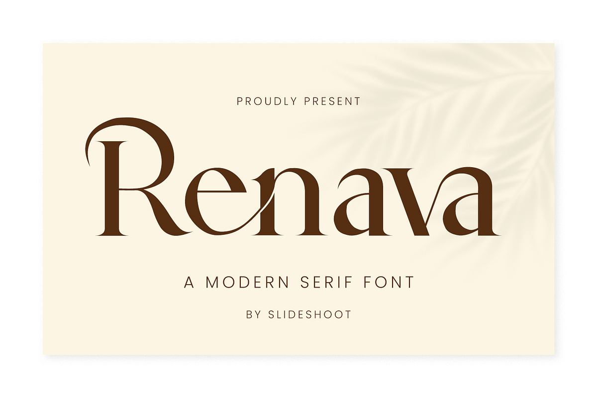 Renava Serif Font Free Download Free Download