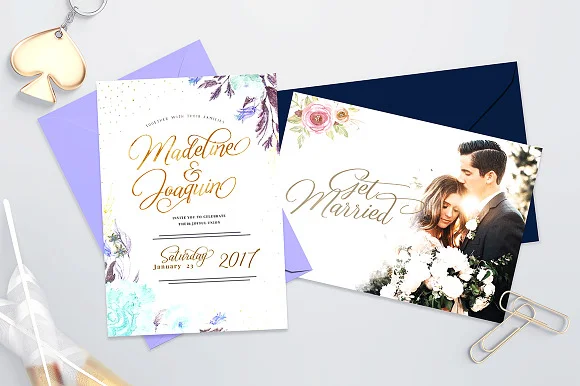 Reshuffle Script Font Set