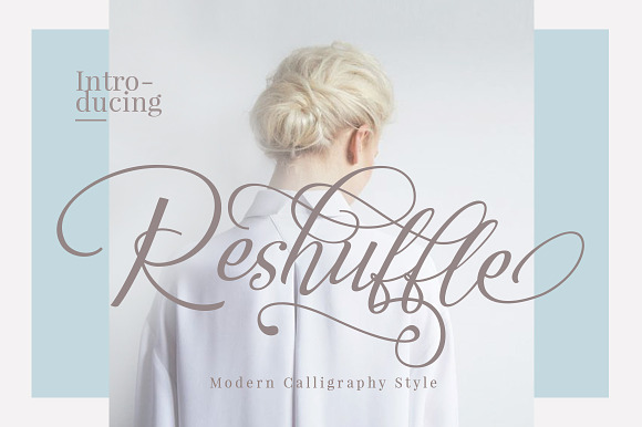 Reshuffle Script Font Set Free Download