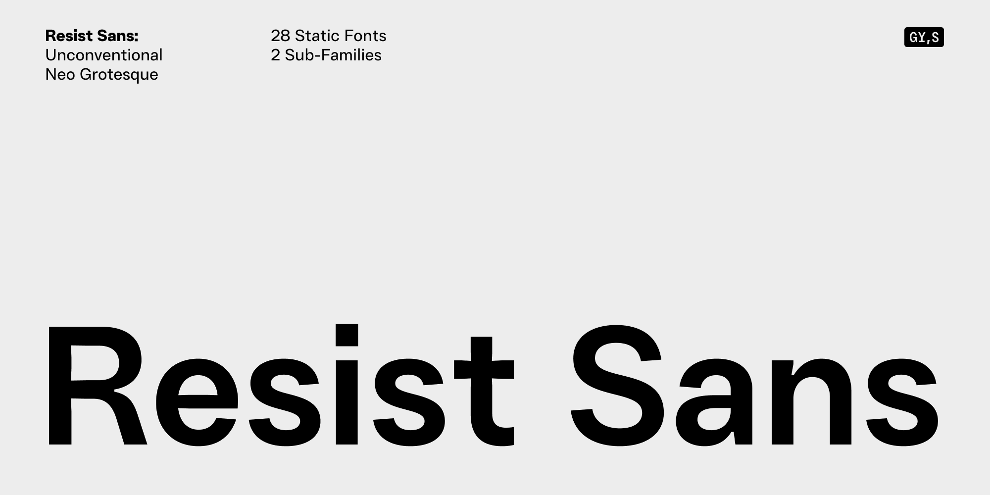 Resist Sans Free Download Free Download