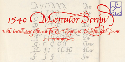 1540 Mercator Script Free Download