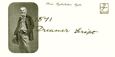 1871 Dreamer Script Free Download