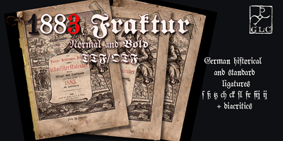 1883 Fraktur Free Download