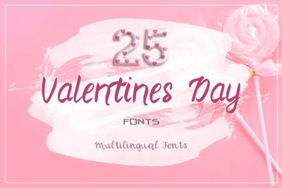 25 Valentine's Day Fonts Free Download