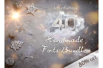 40 Handmade Fonts Free Download