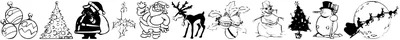 4yeo Xmas Font
