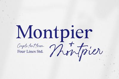 50% Montpier - Font Duo Free Download