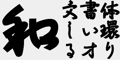 AB Ryusen Fuyu Font