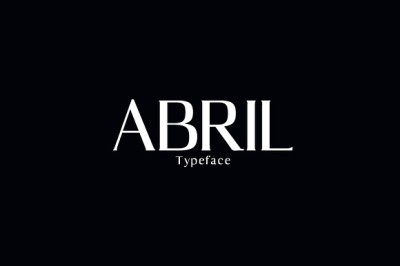 Abril Serif Font Family Pack