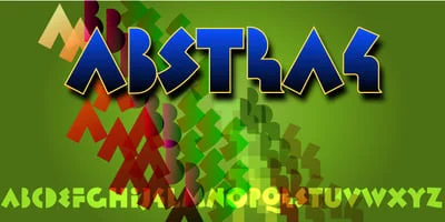 Abstrak BF Font