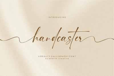 AC - Handcaster Font