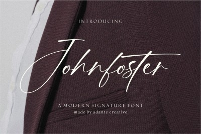 AC - Johnfoster Font