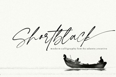 AC - Shortblack Font