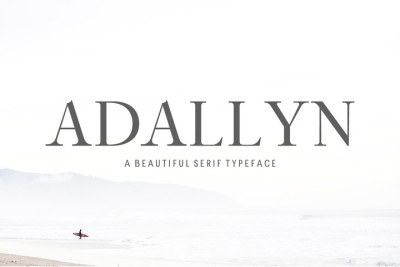 Adallyn Serif Font Family