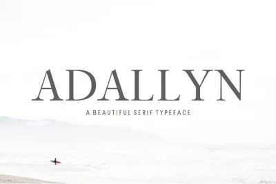 Adallyn Serif Font Family