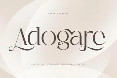 Adogare Modern Serif Font