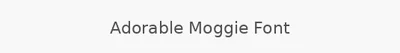 Adorable Moggie Font